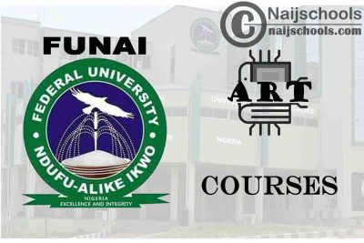 FUNAI Courses for Art Students to Study; Full List