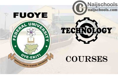 FUOYE Courses for Technology & Engine Students