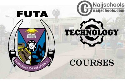 FUTA Courses for Technology & Engineering Students