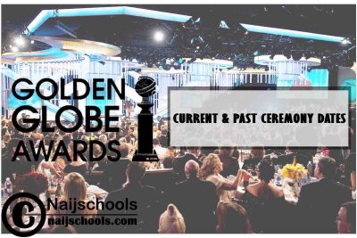 Golden Globes Current and Past Award Ceremony Dates