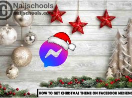 How to Get Christmas Theme on Facebook Messenger