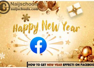 How to Get New Year Effects on Your Facebook Account
