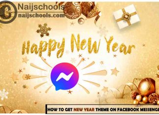 How to get the New Year theme on Facebook Messenger