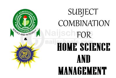 Subject Combination for Home Science and Management 