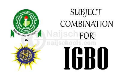 JAMB & WAEC Subject Combination for Igbo