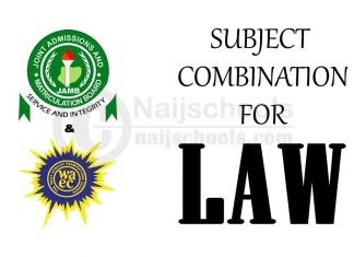 JAMB & WAEC Subject Combination for Law