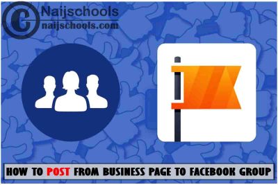 Post from Your Business Page to a Facebook Group 