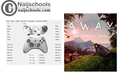 AWAY: The Survival Series X360ce Settings for Joypad 