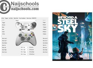 Beyond a Steel Sky X360ce Settings for PC Gamepad