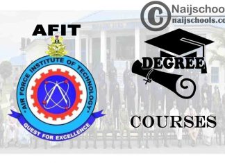 Degree Courses Offered in AFIT for Students to Study
