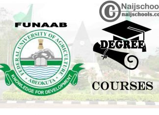 Degree Courses Offered in FUNAAB for Students