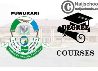 Degree Courses Offered in FUWUKARI for Students