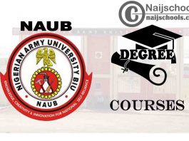 Degree Courses Offered in NAUB for Students to Study