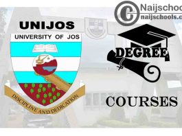 Degree Courses Offered in UNIJOS for Students
