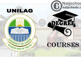 Degree Courses Offered in UNILAG Students to Study