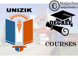 Degree Courses Offered in UNIZIK for Students to Study
