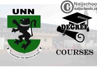 Degree Courses Offered in UNN for Students to Study