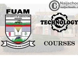 FUAM Courses for Technology & Engineering Students