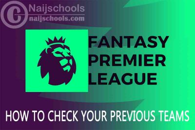 How to Check Your Previous Seasons FPL Teams