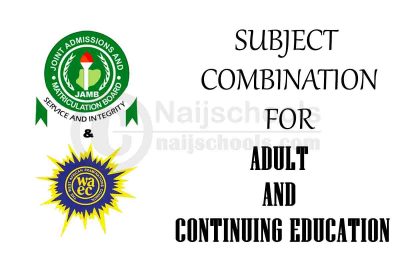 Subject Combination for Adult and Continuing Education