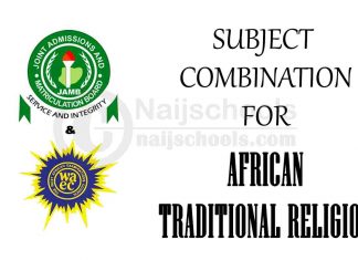 Subject Combination for African Traditional Religion