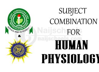 Subject Combination for Human Physiology