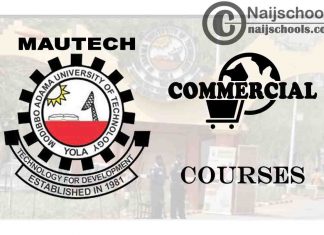 MAUTECH Courses for Commercial Students to Study