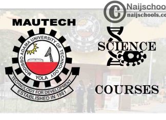 MAUTECH Courses for Science Students to Study