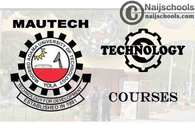 MAUTECH Courses for Technology & Engine Students 