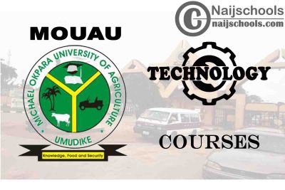 MOUAU Courses for Technology Students to Study
