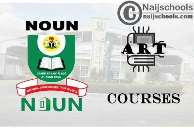 NOUN Courses for Art Students to Study; Full List