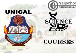 UNICAL Courses for Science Students to Study; Full List