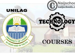 UNILAG Courses for Technology & Engine Students