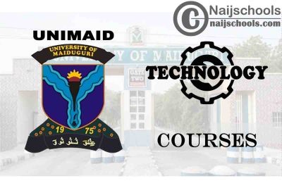 UNIMAID Courses for Technology & Engine Students