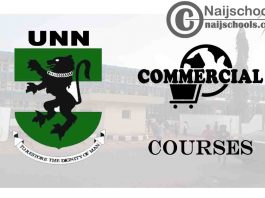 UNN Courses for Commercial Students to Study; Full List