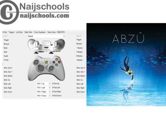 ABZU X360ce Settings for Any PC Gamepad Controller