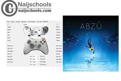 ABZU X360ce Settings for Any PC Gamepad Controller 