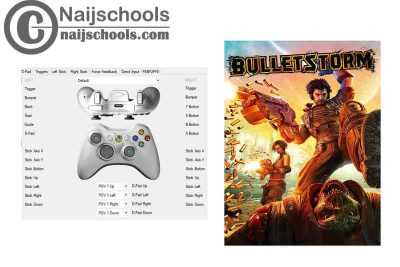  Bulletstorm X360ce Settings for Any PC Gamepad
