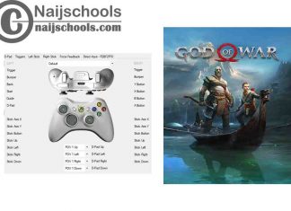 God of War X360ce Settings for Any PC Gamepad