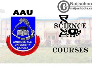 AAU Ekpoma Courses for Science Students to Study