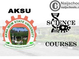 AKSU Courses for Science Students to Study; Full List