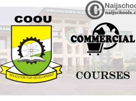 COOU Courses for Commercial Students to Study