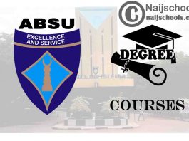 Degree Courses Offered in ABSU for Students to Study