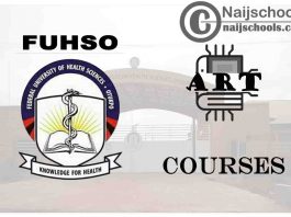 FUHSO Courses for Art Students to Study; Full List