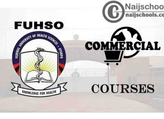 FUHSO Courses for Commercial Students to Study