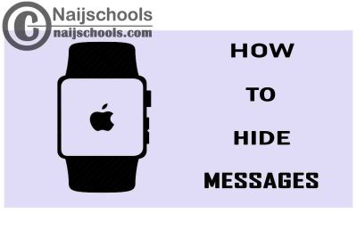 How to Hide Messages on Your Apple Smart Watch