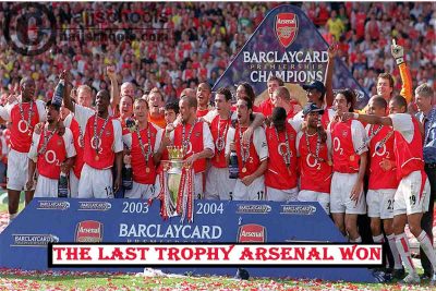 What's The Last Trophy Arsenal FC Won; CHECK NOW