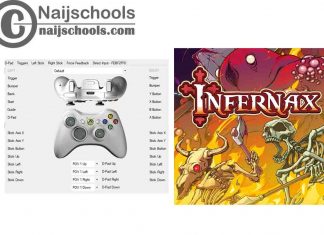 Infernax X360ce Settings for Any PC Gamepad