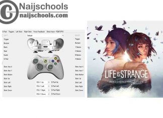 Life is Strange Remastered Collection X360ce Settings