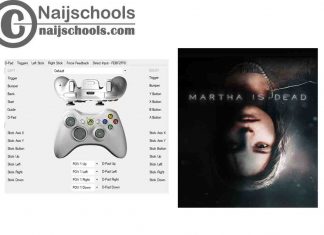 Martha Is Dead X360ce Settings for Any PC Gamepad